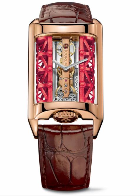 Review Copy Corum Golden Bridge Stream Bridge Automatic Watch B313/03371 - 313.100.55/OF02 SB02R